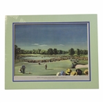 Bobby Jones Tying Putt at Winged Foot in the 1929 US Open by Robert Fawcett - Esquire 1945