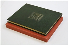 1982 The Aberdeen Golfers' Ltd Ed #138/200 Book in Slipcase Signed by J.S.R. Cruickshank