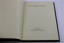 1982 The Aberdeen Golfers' Ltd Ed #138/200 Book in Slipcase Signed by J.S.R. Cruickshank