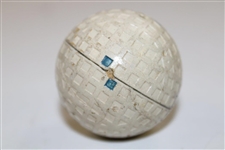 1909 St. Mungo Mfg. Co. Line Colonel Mesh Pattern Golf Ball