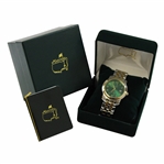 2001 Masters Tournament Ltd Ed Mens Watch #001/1000 in Original Case w/Card - #1!