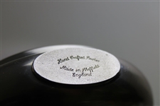 Handmade Circular Golf Scene Pewter Golf Flask - Sheffield, England