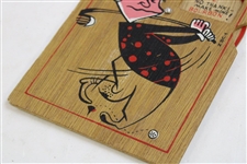 Lot of Three(3) Mid-Century Humorous Wooden Golf Hanging Signs