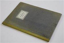 1919 'The Sleepy Hollow Country Club' 1st Ed. Book w/Rare Member List Inc. American Pioneers