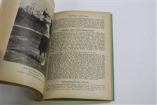 1931 Spalding Athletic Library Golf Guide w/Rare Rules Insert - Bobby Jones Grand Slam Coverage!
