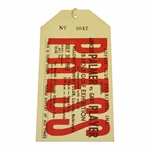 1963 Arnold Palmer & Gary Player Exhibition Press Ticket - Hillcrest C.C. (NE)