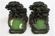 Fairway Replicas Pebble Beach Golf Links Bookends