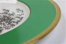 Augusta National GC Member Clubhouse Wedgwood Bone China Ltd Ed Plate #211
