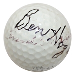 1950 Major Champs Ben Hogan & Chandler Harper Multi-Signed 'Grand Slam' Ball JSA ALOA