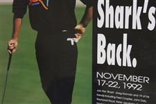 1992 Franklin Funds Shark Shootout at Sherwood Country Club Poster - November
