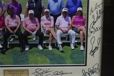 Nicklaus, Player, Kite & Thirteen (13) others Signed 2022 Insperity Inv. Photo - Framed JSA ALOA