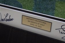 Nicklaus, Player, Kite & Thirteen (13) others Signed 2022 Insperity Inv. Photo - Framed JSA ALOA