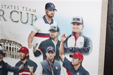 2023 US Ryder Cup Team Past Captains Gifted Canvas to Paul Azinger - Framed