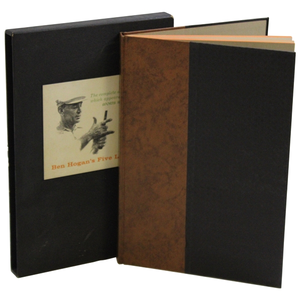 Ben Hogan’s Five Lessons Deluxe First Edition w/Slipcase