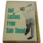 Lot of Three (3) Sam Snead First Edition Books w/Dustjackets
