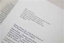 1976 'THE MASTERS - Augusta Revisited: An Intimate View' 1st Ed Book Signed by Author Furman Bisher