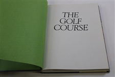 1982 'The Golf Course' 2nd Printing - Signed Two Times by Co-Author Geoffrey Cornish