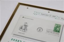 Bobby Jones 1981 First Day of Issue Framed Display