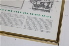 Bobby Jones 1981 First Day of Issue Framed Display