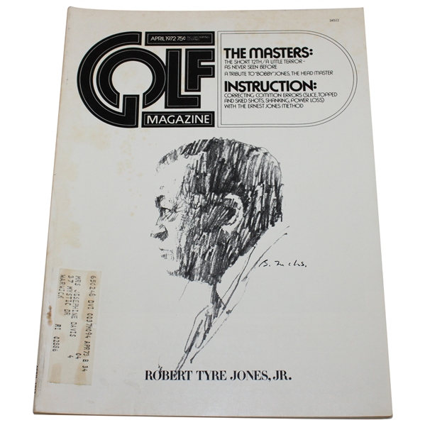 1972 Bobby Jones Golf Magazine
