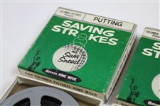 Sam Snead Saving Strokes Iron Play & Putting 8mm Home Movies