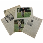 Betty Jameson & other LPGA Players Multi-Signed Golf Magazines JSA ALOA