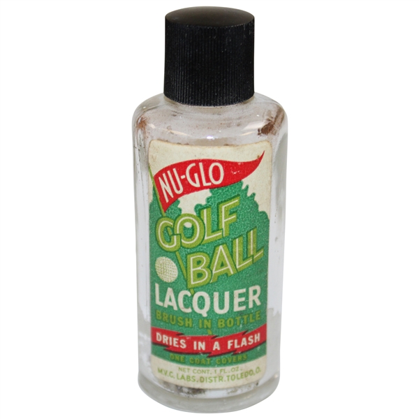 Vintage Nu-Glo Golf Ball Lacquer