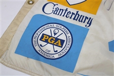 Champion Jack Nicklaus Signed 1973 PGA Championship Tournament Used #2 Flag - Record 12th Major JSA ALOA