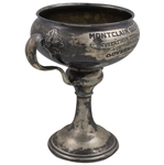 Jerome Travers' Sterling Silver 1907 Governors Cup at Montclair GC Trophy with Travers Family COA