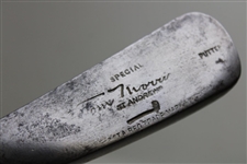 Unique Tom Morris Tom Stewart Brass Face Hickory Shaft Putter