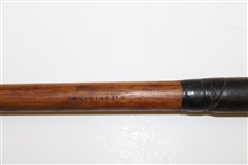 Unique Tom Morris Tom Stewart Brass Face Hickory Shaft Putter