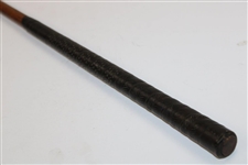 Unique Tom Morris Tom Stewart Brass Face Hickory Shaft Putter
