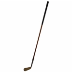 Unique Tom Morris Tom Stewart Brass Face Hickory Shaft Putter
