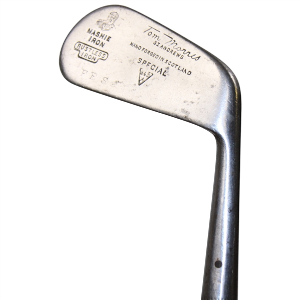 Tom Morris Rustless Hickory Shaft Mashie