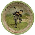St Andrews R&A Golf Club Large Vintage Hand Painted Decorative Display Bowl