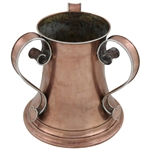 1902 Pittsburgh Golf Club Silver Mixed Metals 3 Handled Handicap Trophy Given by Thos Rodd - June 25th