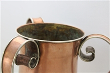 1902 Pittsburgh Golf Club Silver Mixed Metals 3 Handled Handicap Trophy Given by Thos Rodd - June 25th