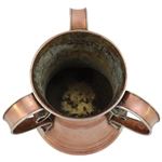 1902 Pittsburgh Golf Club Silver Mixed Metals 3 Handled Handicap Trophy Given by Thos Rodd - June 25th