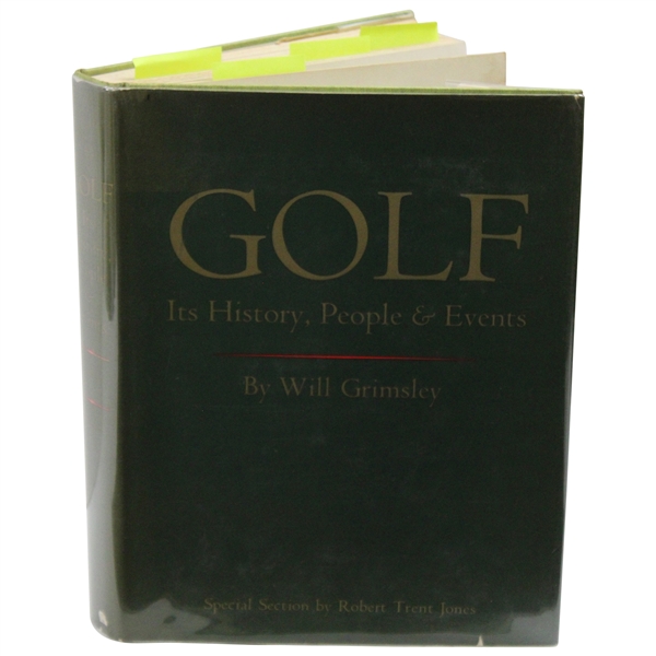 Palmer, Snead, Jones & Others Signed Golf, Its History, People & Events JSA ALOA 