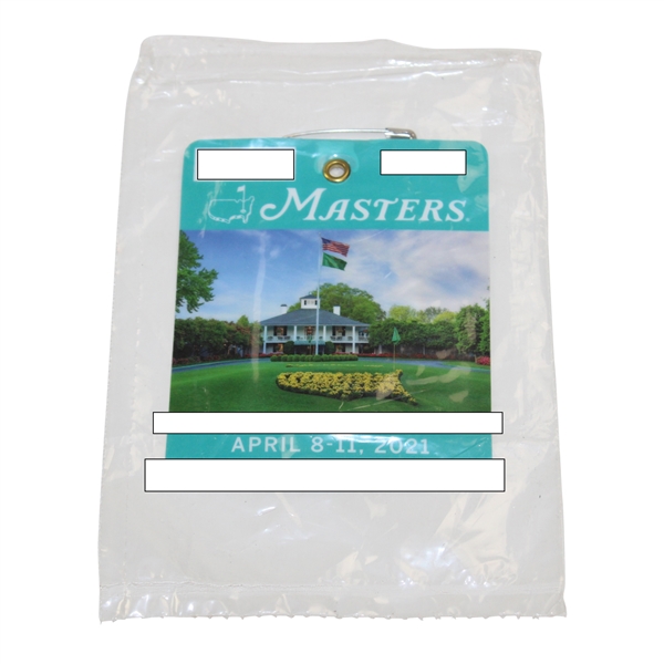 2021 Masters Tournament SERIES Badge in Unopened Sealed Package - Rare