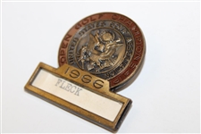 Jack Fleck's 1966 US Open Championship Contestant Pin-Return To Olympic Club