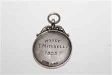 1925 Annual Employees Golf Tournament Wm Gibson & Co Silver Medal Won by T Mitchell