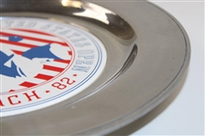 1992 US Open at Pebble Beach '1972-1982-1992' Commemorative Pewter Plate