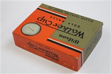 Wilson Walker Cup Dozen Golf Balls - Box Only