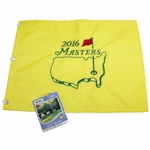 2016 Masters Embroidered Flag with SERIES 2016 Masters Badge #Q01635