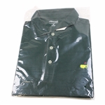 Masters Tournament Tech Dk Pine Green Golf Shirt in Original Packaging - Size XL