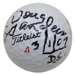 Doug Sanders Signed Titleist Golf Ball with 3/1/07 D.S. Inscription JSA ALOA