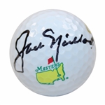 Jack Nicklaus Signed Strata Masters Logo Golf Ball JSA ALOA