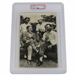 Bobby Jones, Ben Hogan, Jimmy Demaret, Byron Nelson 1946 Masters Type III Wire Photo PSA #84810202