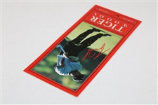 Rare Tiger Woods - Nike Ltd Ed First Tiger Woods Victory Scorecard - Issued to Campers Circa 1996